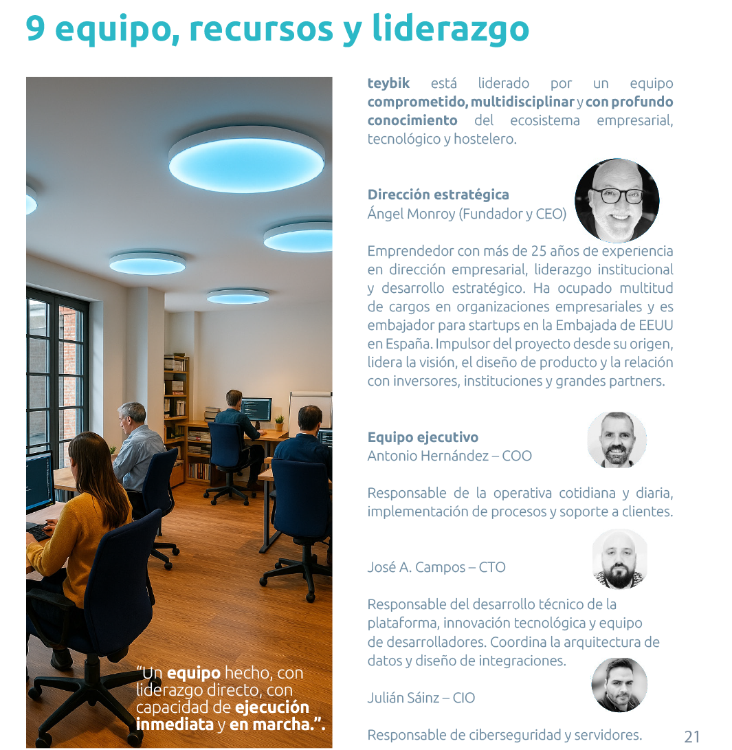 Lámina del deck: Equipo