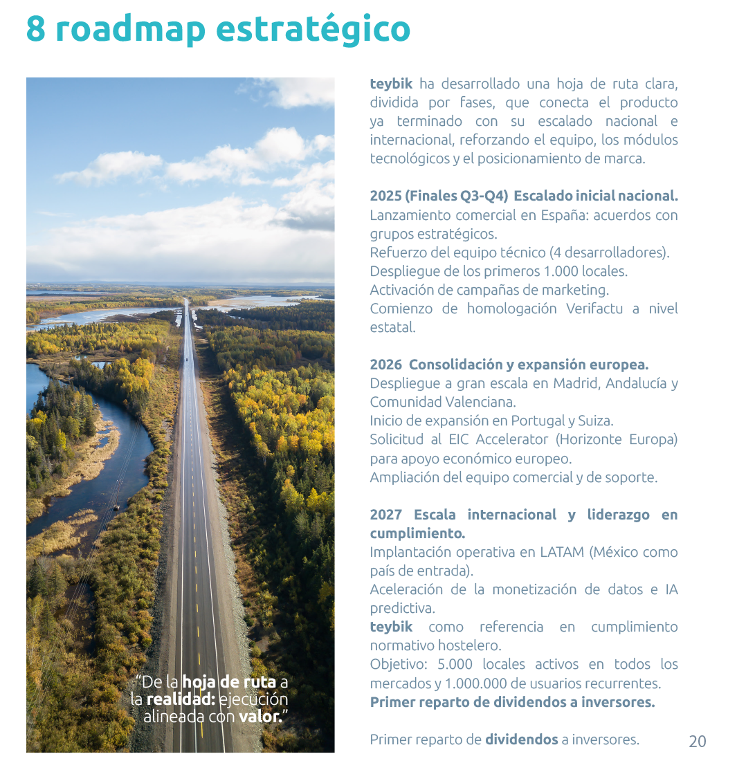 Lámina del deck: Roadmap